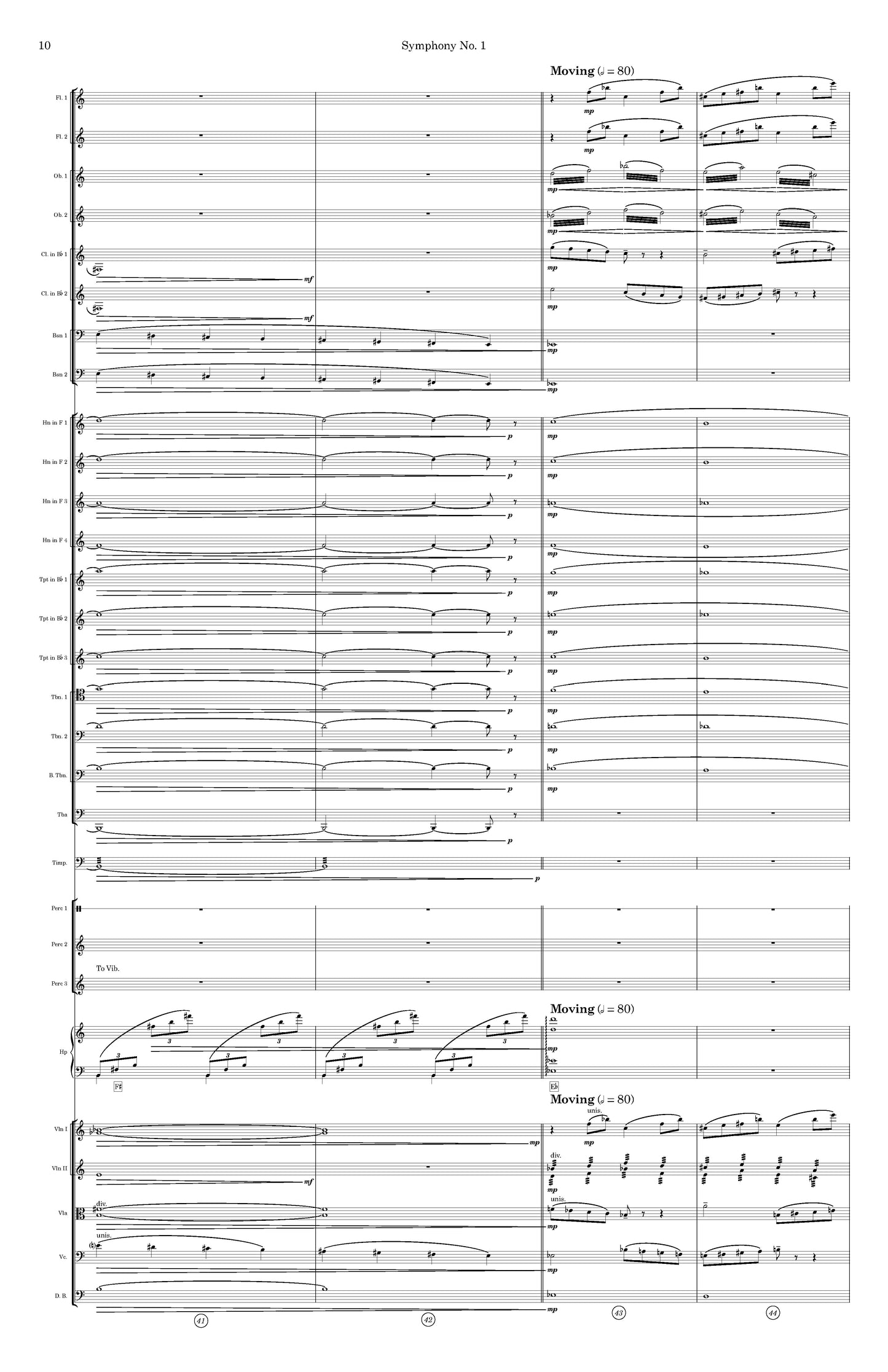 Symphony No. 1