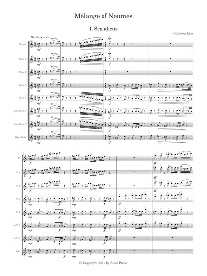 Mélange of Neumes