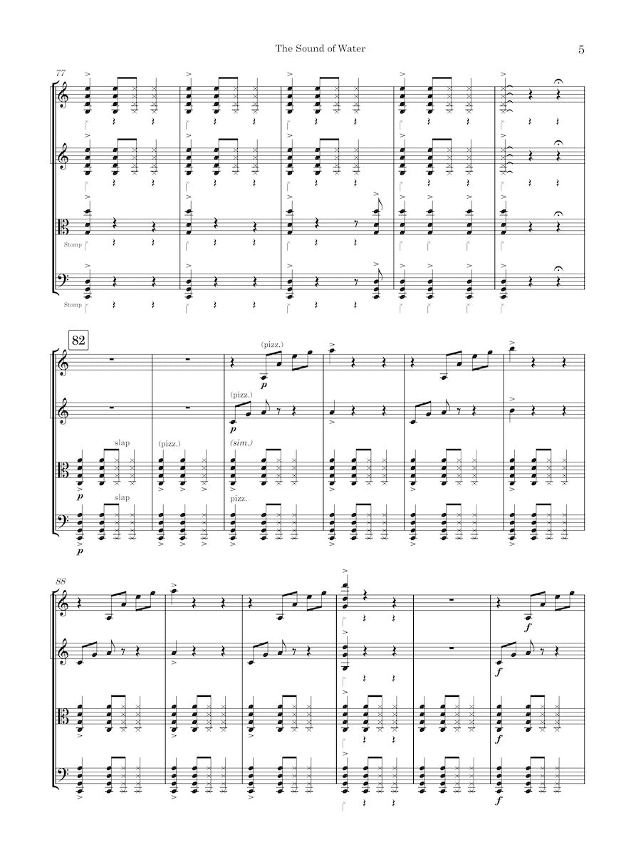 The Sound of Water
