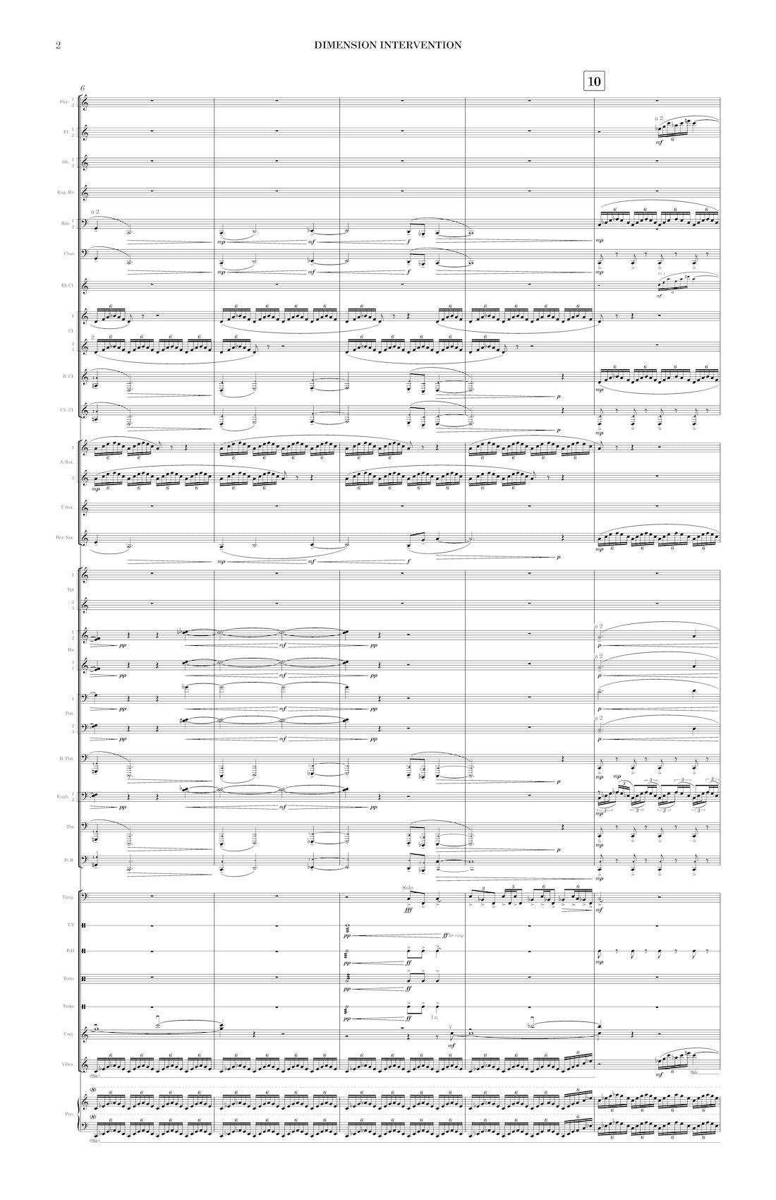 Dimension Intervention