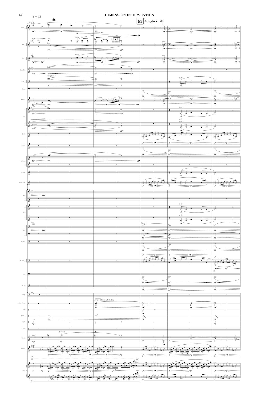 Dimension Intervention