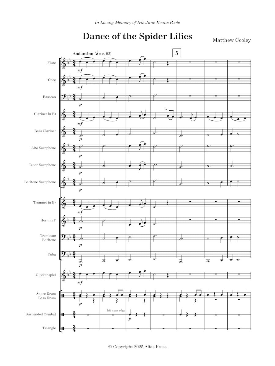 Dance of the Spider Lilies