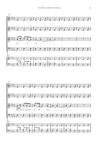 Aeterna Christi Munera